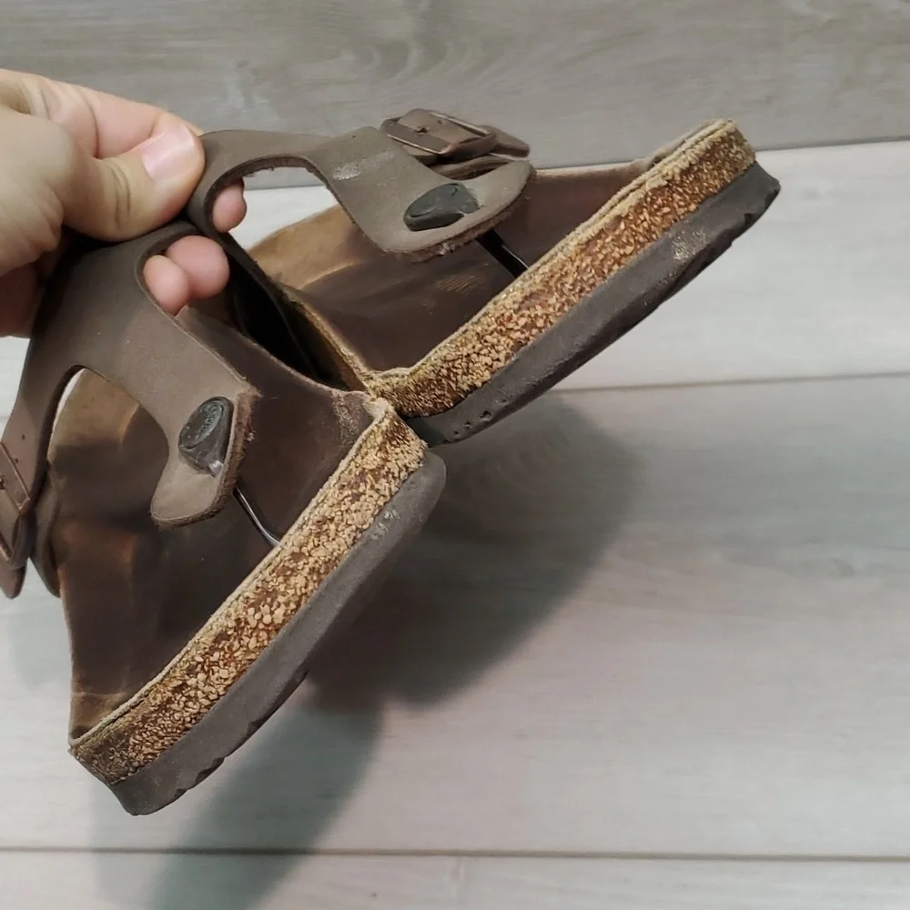 Birkenstock Women Gizeh Comfort Sandals Flats shoes sz 41/10